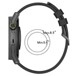 22mm Concave Striped Slicone Watch Band, For Xiaomi Watch S2 42mm, For Xiaomi Watch S2 46mm, For Xiaomi MI Watch S1, For Xiaomi MI Watch S1 Pro