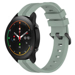 22mm Concave Striped Slicone Watch Band, For Xiaomi Watch S2 42mm, For Xiaomi Watch S2 46mm, For Xiaomi MI Watch S1, For Xiaomi MI Watch S1 Pro