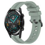 22mm Concave Striped Slicone Watch Band, For Huawei Watch GT 2E, For Huawei GT2 46mm, For Honor Watch GS 3, For Honor Watch GS Pro