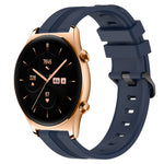 22mm Concave Striped Slicone Watch Band, For Huawei Watch GT 2E, For Huawei GT2 46mm, For Honor Watch GS 3, For Honor Watch GS Pro