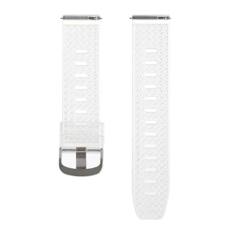 20mm Transparent Shiny Diamond TPU Watch Band, For Samsung Galaxy Watch 3 41mm, For Samsung Galaxy Watch 42mm, For Samsung Galaxy Watch5 40mm / 44mm, For Samsung Galaxy Watch5 Pro, For Samsung Galaxy Watch4 / Watch4 Classic, For Samsung Galaxy Watch3 4...