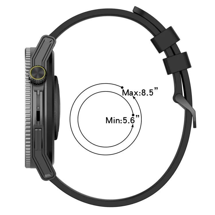 22mm Vertical Two-Color Silicone Watch Band, For Samsung Galaxy Watch3 45mm, For Samsung Galaxy Watch 46mm, For Samsung Gear S3 Classic, For Samsung Gear S3 Frontier