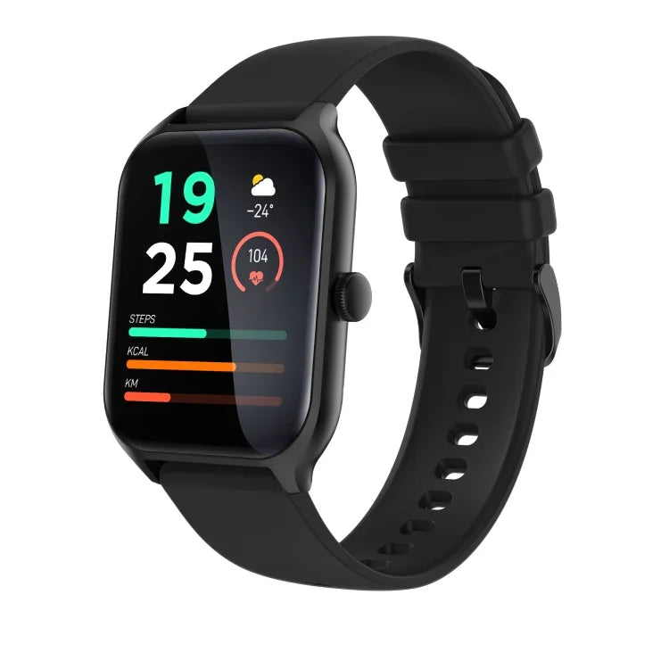 P58 1.96 inch Color Screen Smart Watch Support Heart Rate Monitoring / Blood Pressure Monitoring