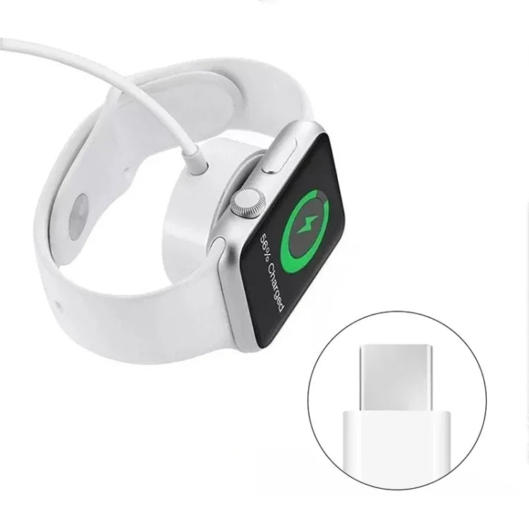 1m USB-C / Type-C Magnetic Fast Charger Charging Cable for Watch Apple Series Ultra/8/7/6/SE/SE2/5/4/3/2, DS-XB012