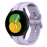 20mm Loop Silicone Watch Band, For Samsung Galaxy Watch 6 Classic 47mm, For Samsung Galaxy Watch5 44mm, For Samsung Galaxy Watch5 40mm, For Samsung Galaxy Watch5 Pro 45mm