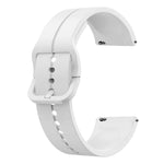 20mm Loop Silicone Watch Band, For Samsung Galaxy Watch4 44mm, For Samsung Galaxy Watch4 40mm, For Samsung  Galaxy Watch 4 Classic 42mm, For Samsung  Galaxy Watch 4 Classic 46mm