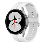 20mm Loop Silicone Watch Band, For Samsung Galaxy Watch4 44mm, For Samsung Galaxy Watch4 40mm, For Samsung  Galaxy Watch 4 Classic 42mm, For Samsung  Galaxy Watch 4 Classic 46mm
