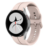 20mm Loop Silicone Watch Band, For Samsung Galaxy Watch4 44mm, For Samsung Galaxy Watch4 40mm, For Samsung  Galaxy Watch 4 Classic 42mm, For Samsung  Galaxy Watch 4 Classic 46mm
