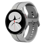 20mm Loop Silicone Watch Band, For Samsung Galaxy Watch4 44mm, For Samsung Galaxy Watch4 40mm, For Samsung  Galaxy Watch 4 Classic 42mm, For Samsung  Galaxy Watch 4 Classic 46mm
