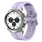 20mm Loop Silicone Watch Band, For Samsung Galaxy Watch4 44mm, For Samsung Galaxy Watch4 40mm, For Samsung  Galaxy Watch 4 Classic 42mm, For Samsung  Galaxy Watch 4 Classic 46mm