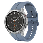 20mm Loop Silicone Watch Band, For Samsung Galaxy Watch4 44mm, For Samsung Galaxy Watch4 40mm, For Samsung  Galaxy Watch 4 Classic 42mm, For Samsung  Galaxy Watch 4 Classic 46mm