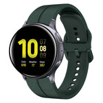 20mm Loop Silicone Watch Band, For Samsung Galaxy Watch Active 2 40mm, For Samsung Galaxy Watch Active 2 44mm, For Samsung Galaxy Watch 42mm, For Samsung Galaxy Watch 6 44mm