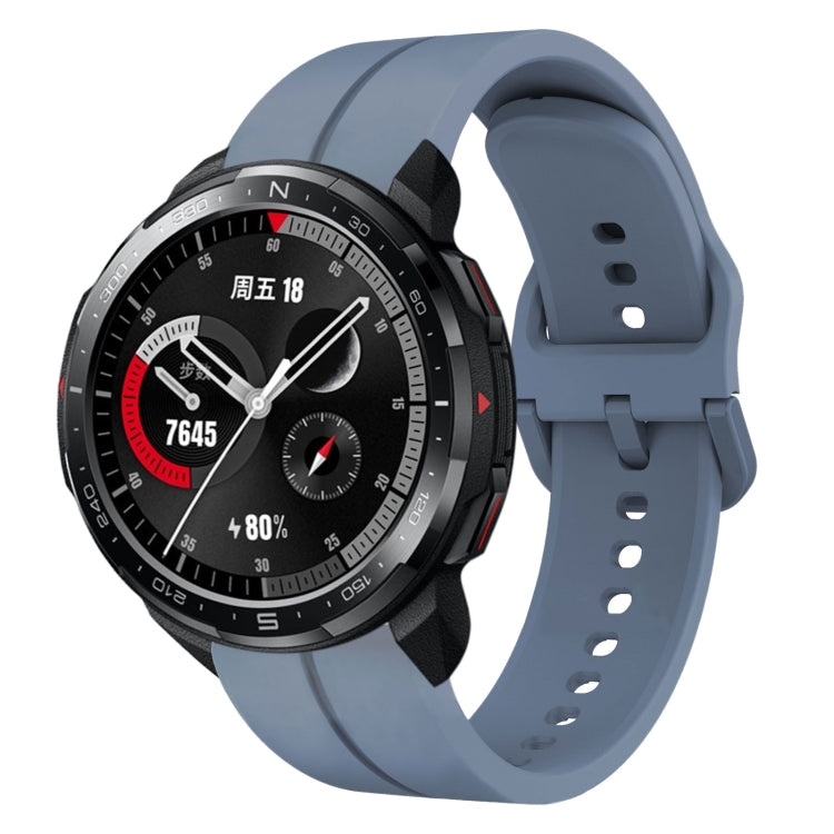 22mm Loop Silicone Watch Band, For Honor Watch GS Pro, For Honor Magic Watch 2 46mm, For Honor Watch Dream