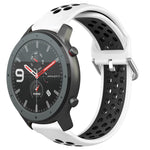 22mm Perforated Breathable Sports Silicone Watch Band, For Amazfit 3, For Amazfit GTR 47mm