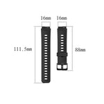 Solid Color Silicone Watch Band, For Huawei Band 7, For Huawei Band 6, For Huawei Band 3
