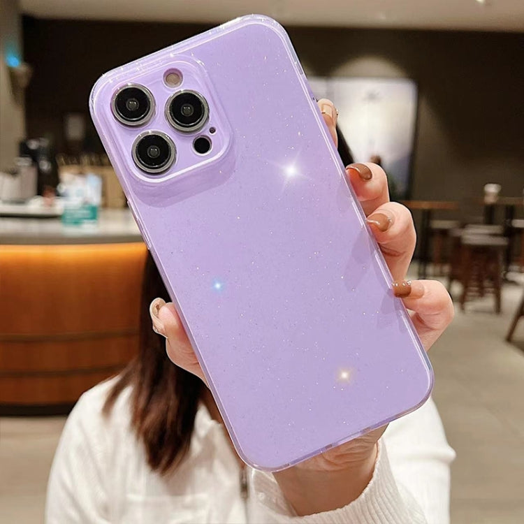 Jelly Glitter Solid Color TPU Phone Case, For iPhone 14 Pro Max