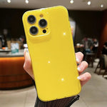 Jelly Glitter Solid Color TPU Phone Case, For iPhone 14 Pro Max