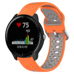 20mm Breathable Two-Color Silicone Watch Band, For Garmin Vivoactive3 Music, For Garmin Venu 2 Plus, For Garmin Approach S40