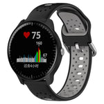 20mm Breathable Two-Color Silicone Watch Band, For Garmin Vivoactive3 Music, For Garmin Venu 2 Plus, For Garmin Approach S40
