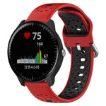 20mm Breathable Two-Color Silicone Watch Band, For Garmin Vivoactive3 Music, For Garmin Venu 2 Plus, For Garmin Approach S40