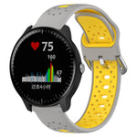 20mm Breathable Two-Color Silicone Watch Band, For Garmin Vivoactive3 Music, For Garmin Venu 2 Plus, For Garmin Approach S40