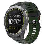 26mm Camouflage Printed Silicone Watch Band, For Garmin Enduro, For Garmin Fenix 6X, For Garmin Fenix 6X Pro, For Garmin Fenix 6X Sapphire, For Garmin Fenix 5X Sapphire, For Garmin Fenix 5X Plus, For Garmin Fenix 3, For Garmin Fenix 3 HR