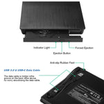 BT638 Notebook Desktop External USB 3.0 Portable CD Player CD-RW Optical Drive Burner, BT638