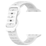 Reverse Buckle Dot Texture Silicone Watch Band, For Apple Watch 38mm