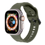 Ripple Silicone Sports Watch Band, For Apple Watch 5 44mm, For Apple Watch 4 44mm, For Apple Watch 3 42mm