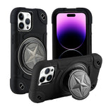 Shield PC Hybrid Silicone Phone Case, For iPhone 14, For iPhone 14 Pro Max, For iPhone 13 Pro Max, For iPhone 13