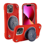 Shield PC Hybrid Silicone Phone Case, For iPhone 14, For iPhone 14 Pro Max, For iPhone 13 Pro Max, For iPhone 13