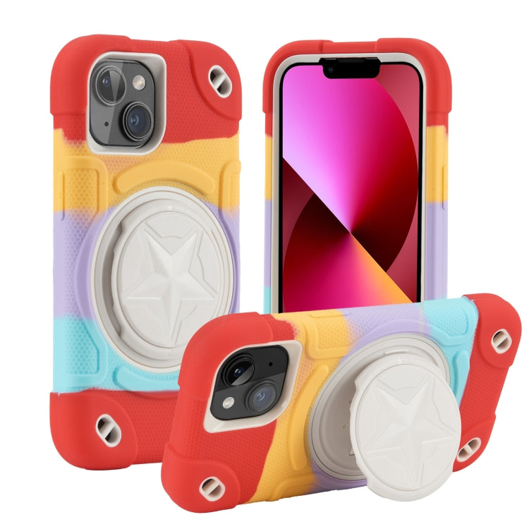 Shield PC Hybrid Silicone Phone Case, For iPhone 14, For iPhone 14 Pro Max, For iPhone 13 Pro Max, For iPhone 13