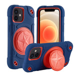 Shield PC Hybrid Silicone Phone Case, For iPhone 12, For iPhone 12 Pro Max, For iPhone 12 Pro