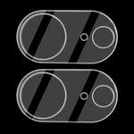 2pcs ENKAY Hat-Prince 9H Rear Camera Lens Tempered Glass Film, For iPhone 18 Pro, For iPhone 18 Pro Max, For iPhone 17e / 16e, For iPhone 17 Pro Max, For iPhone 17 Pro, For iPhone 17, For iPhone Air, For iPhone 16 Pro / 16 Pro Max, For iPhone 16 / 16 P...
