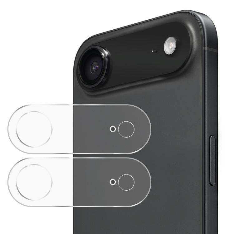 2pcs ENKAY Hat-Prince 9H Rear Camera Lens Tempered Glass Film, For iPhone 18 Pro, For iPhone 18 Pro Max, For iPhone 17e / 16e, For iPhone 17 Pro Max, For iPhone 17 Pro, For iPhone 17, For iPhone Air, For iPhone 16 Pro / 16 Pro Max, For iPhone 16 / 16 P...
