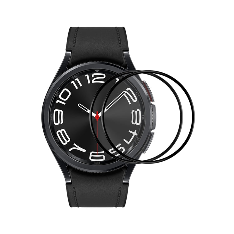 2pcs ENKAY 3D Full Coverage Soft PC Edge PMMA HD Screen Film, For Galaxy Watch Ultra2 2026 / 2025 / 1 2024, For Galaxy Watch9 / 8 44mm, For Galaxy Watch9 / 8 40mm, For Galaxy Watch8 Classic 46mm, For Galaxy Watch6 / Watch7 44mm                         ...