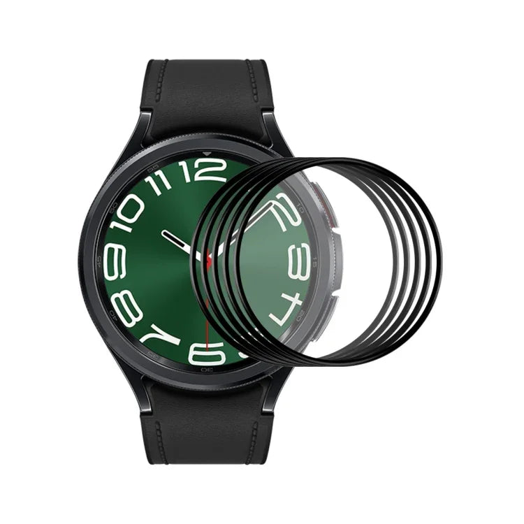 5pcs ENKAY 3D Full Coverage Soft PC Edge PMMA HD Screen Film, For Samsung Galaxy Watch Ultra 47mm / Ultra 2025, For Samsung Galaxy Watch8 Classic 46mm, For Samsung Galaxy Watch8 44mm, For Samsung Galaxy Watch8 40mm                                      ...