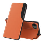 Side Display Flip Leather Phone Case, For iPhone 17e / 16e, For iPhone 17 Pro Max, For iPhone 17 Pro, For iPhone 17, For iPhone Air, For iPhone 16 Pro Max, For iPhone 16 Pro, For iPhone 16 Plus