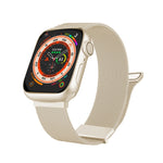 Milan Double Magnetic Steel Mesh Watch Band, For  Apple Watch 7 45mm, For Apple Watch SE 40mm, For Apple Watch SE 44mm, For Apple Watch 6 40mm, For Apple Watch 6 44mm, For Apple Watch 5 44mm
