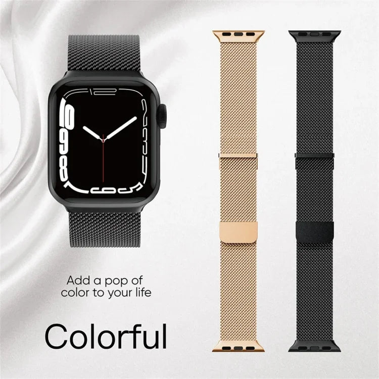 Milan Double Magnetic Steel Mesh Watch Band, For Apple Watch 2 38mm, For Apple Watch 42mm, For Apple Watch 38mm