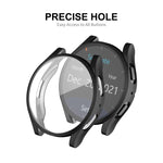 ENKAY Hat-Prince Full Coverage Electroplated Soft TPU Case with Screen Protection, For Samsung Galaxy Watch6 44mm, For Samsung Galaxy Watch6 40mm