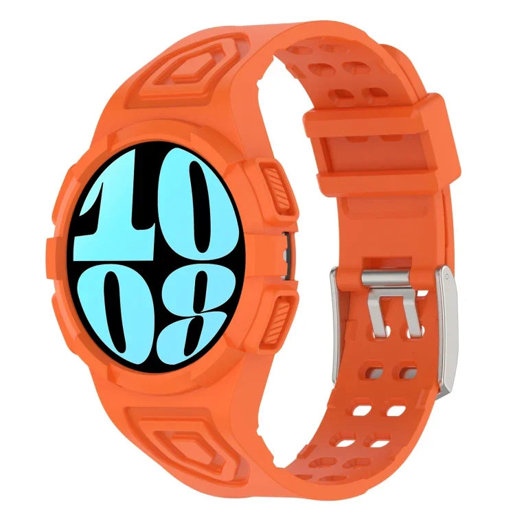 TPU Integrated Silicone Watch Band, For Samsung Galaxy Watch6 44mm, For Samsung Galaxy Watch6 40mm