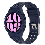 TPU Integrated Silicone Watch Band, For Samsung Galaxy Watch6 44mm, For Samsung Galaxy Watch6 40mm