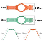 TPU Integrated Silicone Watch Band, For Samsung Galaxy Watch6 44mm, For Samsung Galaxy Watch6 40mm