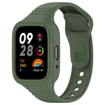Integrated Fully Enclosed Silicone Watch Band, For Redmi Watch 3 Active, For Redmi Watch 3 Lite