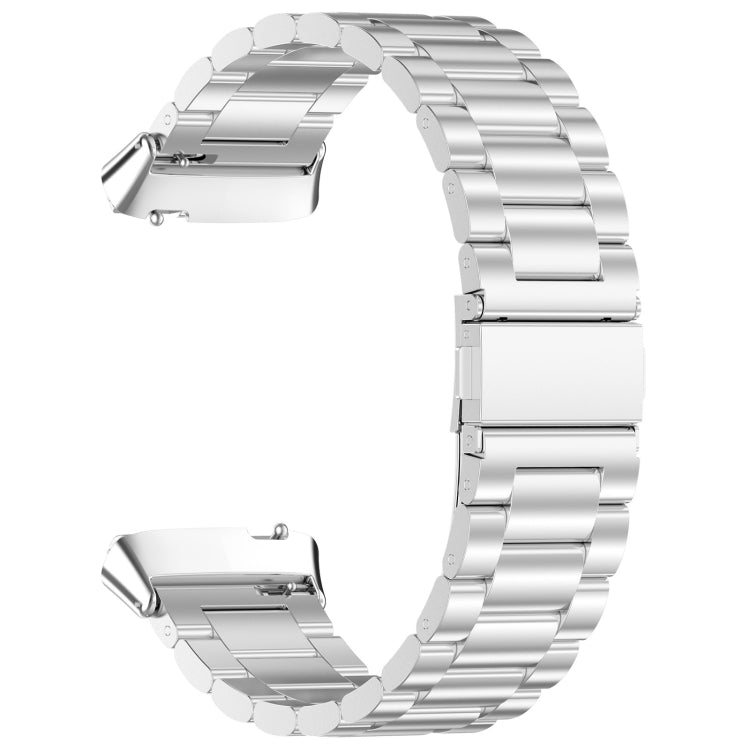 Three Bead Stainless Steel Metal Watch Band, For Redmi Watch 3 Active, For Redmi Watch 3 Lite