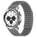 20mm Holes Breathable 3D Dots Silicone Watch Band, For Samsung  Galaxy Watch 4 Classic 42mm, For Samsung Galaxy Watch Active 2 44mm, For Samsung Galaxy Watch Active 2 40mm