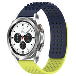 20mm Holes Breathable 3D Dots Silicone Watch Band, For Samsung  Galaxy Watch 4 Classic 42mm, For Samsung Galaxy Watch Active 2 44mm, For Samsung Galaxy Watch Active 2 40mm