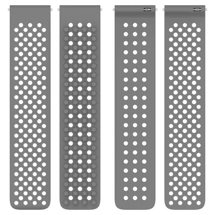 20mm Holes Breathable 3D Dots Silicone Watch Band, For Samsung Galaxy Watch 6 Classic 43mm, For Samsung Galaxy watch 5 Pro Golf Edition, For Samsung Galaxy watch 5 Golf Edition