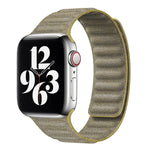 Denim Magnetic Watch Band, For Apple Watch Ultra 49mm, For Apple Watch 8 41mm, For Apple Watch 8 45mm, For  Apple Watch SE 2022 40mm, For Apple Watch SE 2022 44mm, For Apple Watch 7 41mm, For Apple Watch 7 45mm, For Apple Watch SE 40mm                 ...